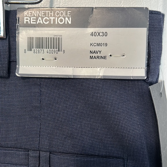 Kenneth Cole Reaction Navy Marine 40x30 - Picture 3 of 11